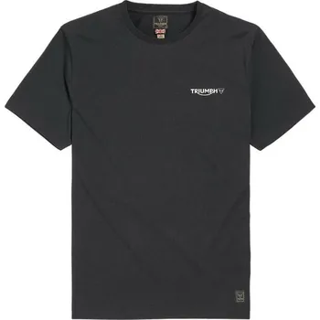 Pánské tričko TRIUMPH triko EARLING black/bone white - XL