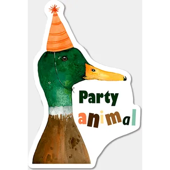Samolepící dekorace ePiPí Samolepka - Party animal