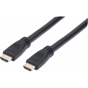 Video kabel Manhattan HDMI - HDMI kabel 10m černý (353977)