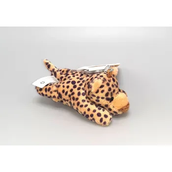 plyšák Plyšový levhart klíčenka 10 cm - plyšové hračky