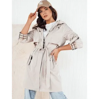 Dámská parka Dstreet Dámská ecru parka v zajímavém provedení Civit