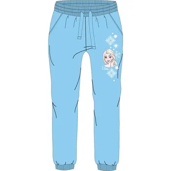 Dívčí tepláky Frozen modré 110