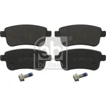 FEBI BILSTEIN Sada brzdových destiček, kotoučová brzda 16784