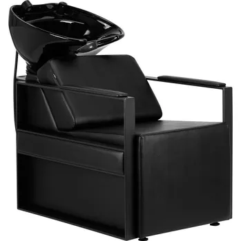 Kadeřnické křeslo MODENA černé