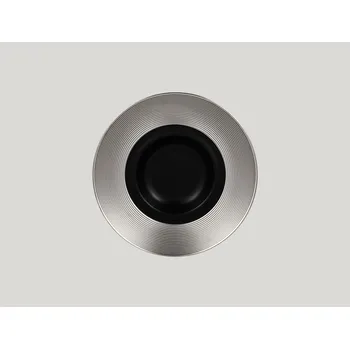 Talíř RAK Porcelain RAK Antic gourmet hluboký talíř 26 cm, stříbrný | RAK-MAEVGD26SB