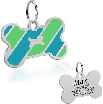 psí známka Psí známka - kost neonová Boy