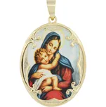 Leru Zlatá madonka smalt 01