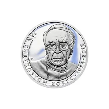 Sběratelství 2024 - 10 € Ján Chryzostom Korec - 100. výročie narodenia Ag proof