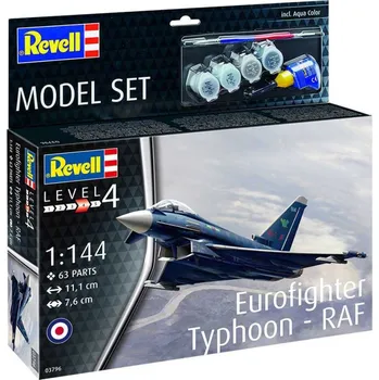 Plastikový model 1:144 Eurofighter Typhoon, RAF (Model Set)