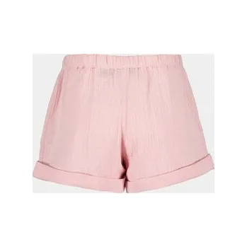 Pánské kraťasy Blue Seven Šortky z materiálu 737048 X Růžová Regular Fit 116