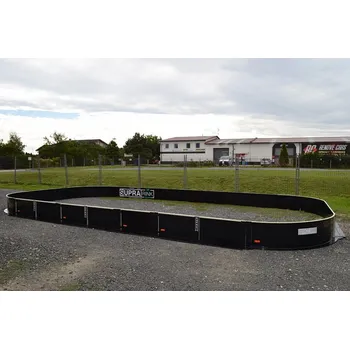 Florbalové mantinely SUPRA IFF 20x10m černé