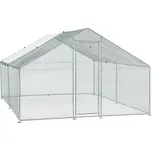 Venkovní klec pro slepice pozinkovaná s…