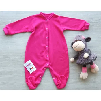 Kojenecký overall AMÁLKA Bavlněný overal, malinový Velikost: 92