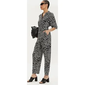 Dámský overall KARL LAGERFELD Overal 241W1311 Černá Regular Fit 38