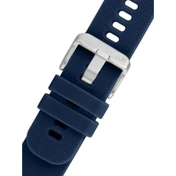 Silikonový řemínek Morellato Byte 5654187.062 M, modrý, Quick Release - 20 mm