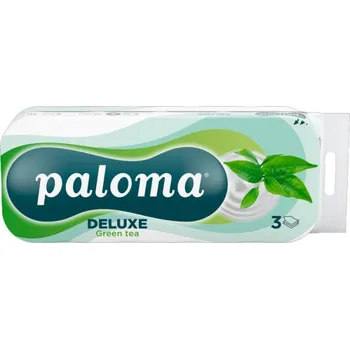 Toaletní papír Paloma 3vrstvý toaletní papír Green Tea, 10 rolí