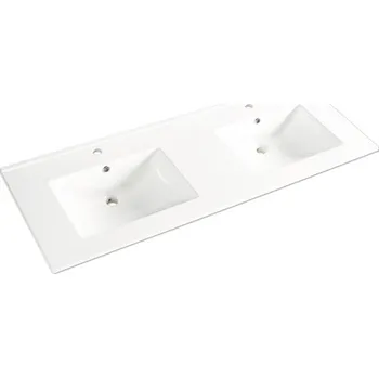 Umyvadlo Dvojumyvadlo Umyvadlo na skříňku Providence keramika bílá 120 x 46 x 16,5 cm 36,011,55