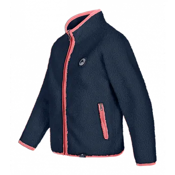 Jezdecká mikina Dětská fleecová bunda ELT Lucky Lana Růžové/šťastné srdce 116/122