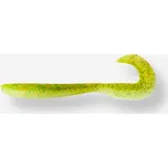 CAPERLAN Měkká nástraha typu grub s atraktantem WXM Yubari GRB 90 světle zelená ŽLUTÁ