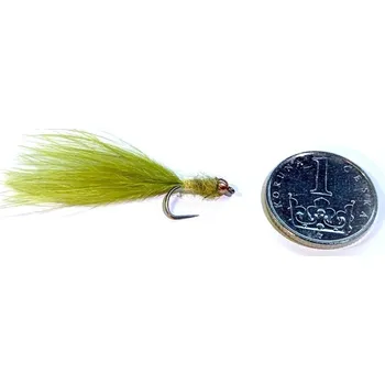 Nástraha Slavíček muškaření Olivová lura vel.h.12