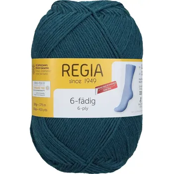 Příze Regia 6-ply 1047 Petrol (Ponožková příze Regia 6-ply 1047 Petrol)