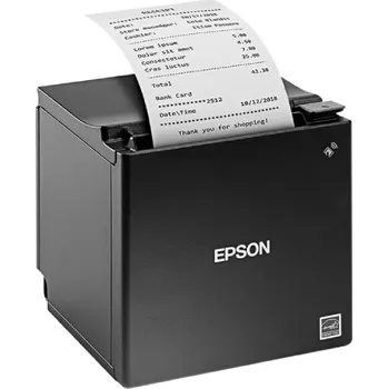 Pokladní tiskárna Epson TM-m30III C31CK50151, pokladní tiskárna, USB, USB-C, BT, Ethernet, Wi-Fi, 8 dots/mm (203 dpi), cutter, white