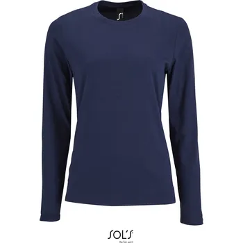 Pánské tričko SOL'S 25.2075 – dámské tričko s dlouhým rukávem navy - XXL