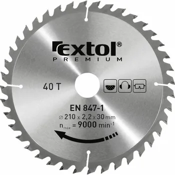 Pilový kotouč Extol Premium 8803202 | Pilový kotouč osazený tvrdokovem průměr 115x2,6x22,2 mm, 24Z