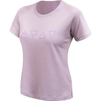 SENSOR MERINO BLEND ELEMENTS dámské triko kr.rukáv mystic violet Velikost: L