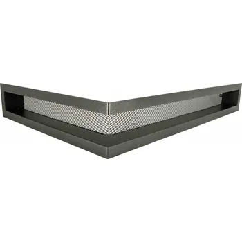 LAgrid s.r.o. Krbová mřížka tahokovová rohová antracit 65x38x 9