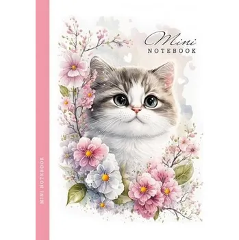 Set školních potřeb Notatnik 128x165/64K kratka kotek FRESH