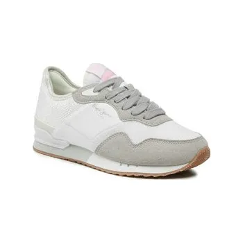 Dámská obuv Pepe Jeans Sneakersy London W Troy PLS31466 Bílá 37