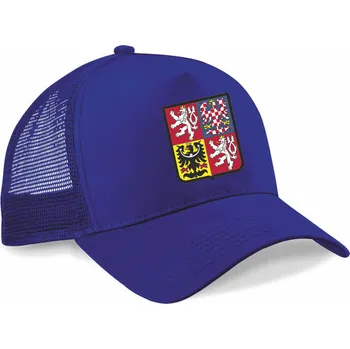 Kšiltovka ON-DESIGN Kšiltovka Snapback Trucker s českým znakem Velikost: uni, Barva: královská modrá