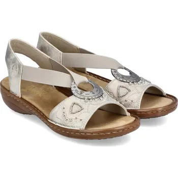 Dámské sandále Rieker 608B9-60 béžová, vel. 42