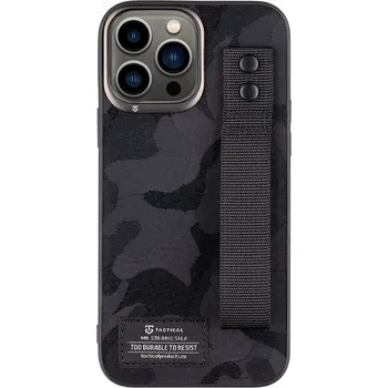 Telefonní příslušenství Tactical Camo Troop Drag Strap Kryt pro Apple iPhone 13 Pro Max Black Chraň svůj telefon, aniž bys obětoval styl. Tactical Camo Troop umí obojí.