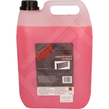 Motorový olej KAPALINA DO CHLADIČŮ HART G12 5L - koncentrát, HAR-016