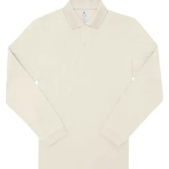 Dámské tričko B&C Unisex polo triko PU425 Off White S