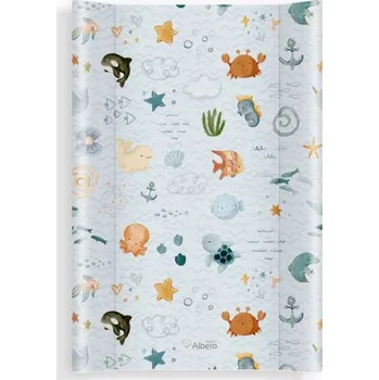 Dětské zboží Albero Mio Přebalovací podložka s pevnou deskou 70x47 (CP7) CRAB and FRIENDS