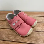DĚTSKÉ CELOROČNÍ BOTY 5012242 - růžové na suchý zip, FARE BARE Velikost: 22