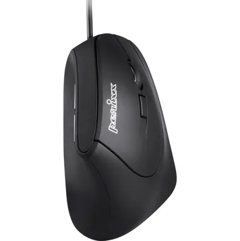 Myš Perixx Vertikal Perimice-515 II optická ergonomická myš, přenos USB, 6 tlačítko, 1600 dpi, černá