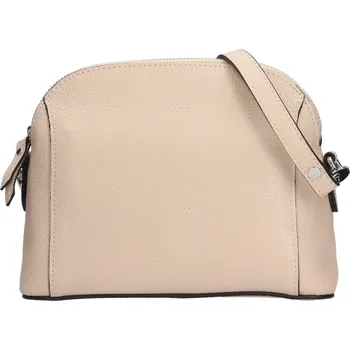 Kabelka Kožená dámská crosbody kabelka Katana Rika - béžová