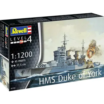 Plastikový model HMS Duke of York (Revell 1:1200)