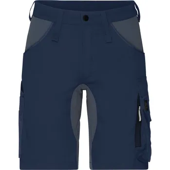 Pánské kraťasy James Nicholson Pracovní elastické bermudy "Slim Line" JN 1811