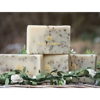 Mýdlo Šalvějové mýdlo s kozím mlékem bez palmového oleje 100 g