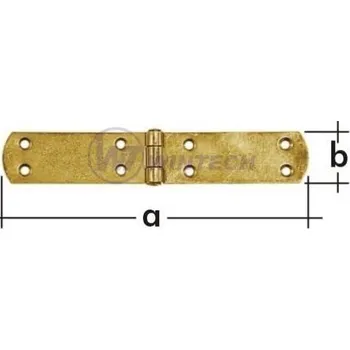 Tesařské kování Závěs stavební Z 100c DMX, 100x45x1,5 mm, 1 ks TKSAB10045C