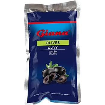 oliva GIANA - Olivy černé krájené 180g 180g