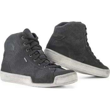 Moto obuv Eleveit Antibes WP Canvas černé 38