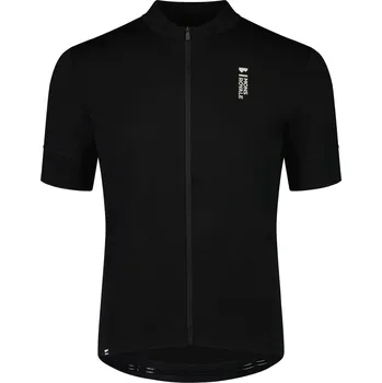 cyklistický dres Merino triko MONS ROYALE ROAM CARGO MERINO SHIFT FULL ZIP T black Velikost: S