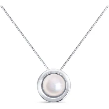 Řetízek biju Stříbrný řetízek s perlou 2029