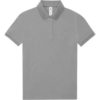Dámské tričko B&C Dámské polo triko PW461 Sport Grey (Heather) 3XL